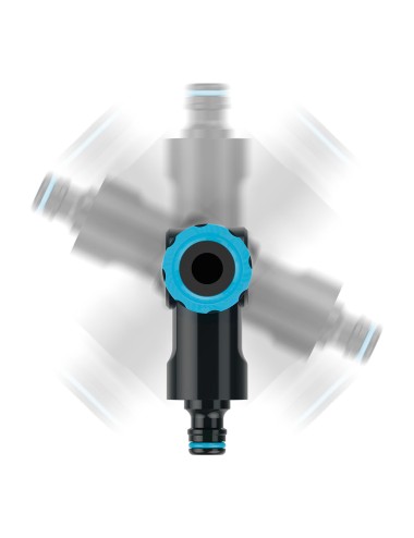 Conector angulo multiple roscado hembra ergo 1/2" - 3/4" - 1"