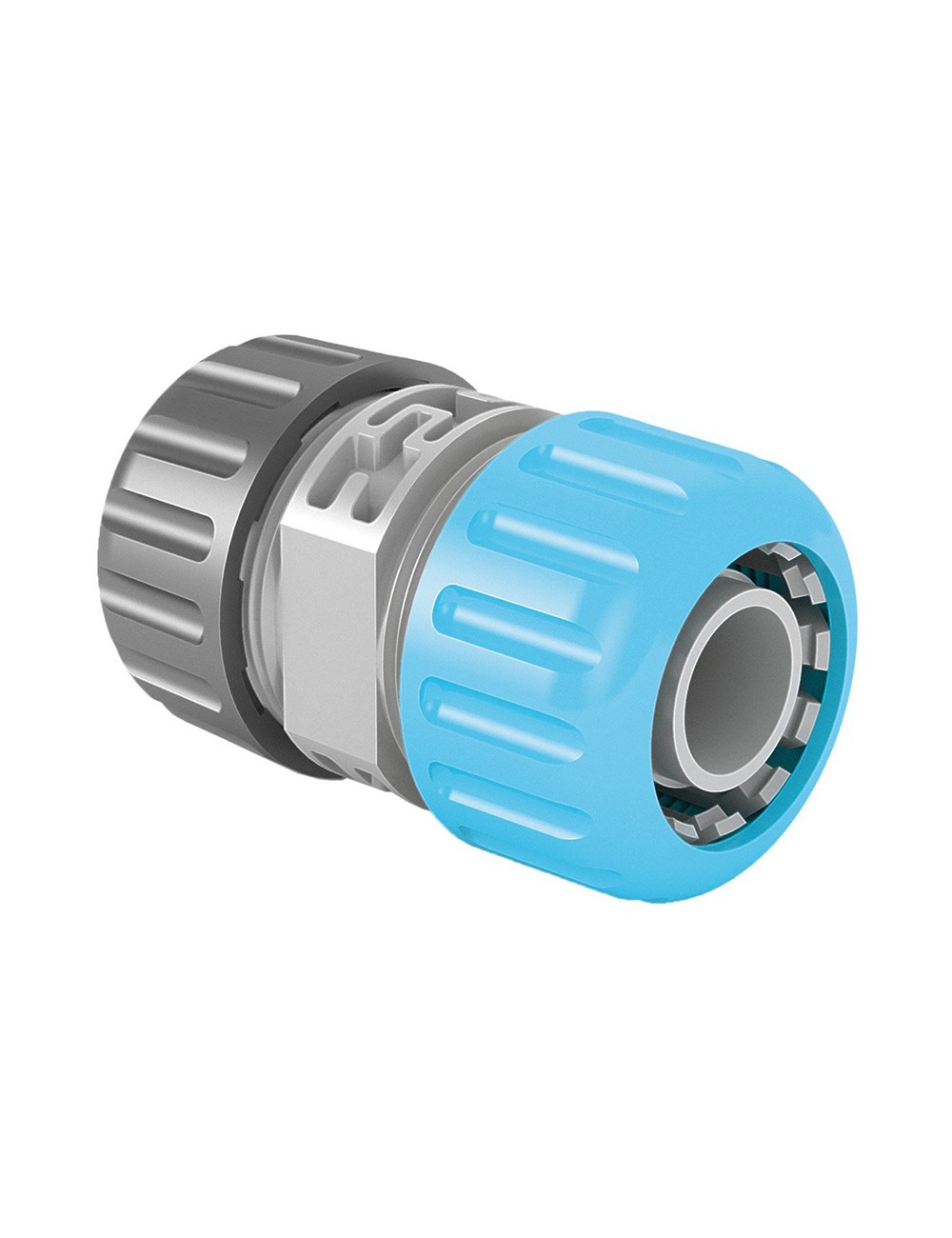 Reparador de manguera con reducción ideal 1" a 3/4"