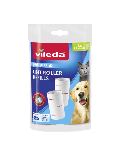 Recambio rodillo quitapelusas pet pro. 2 x 29 hojas