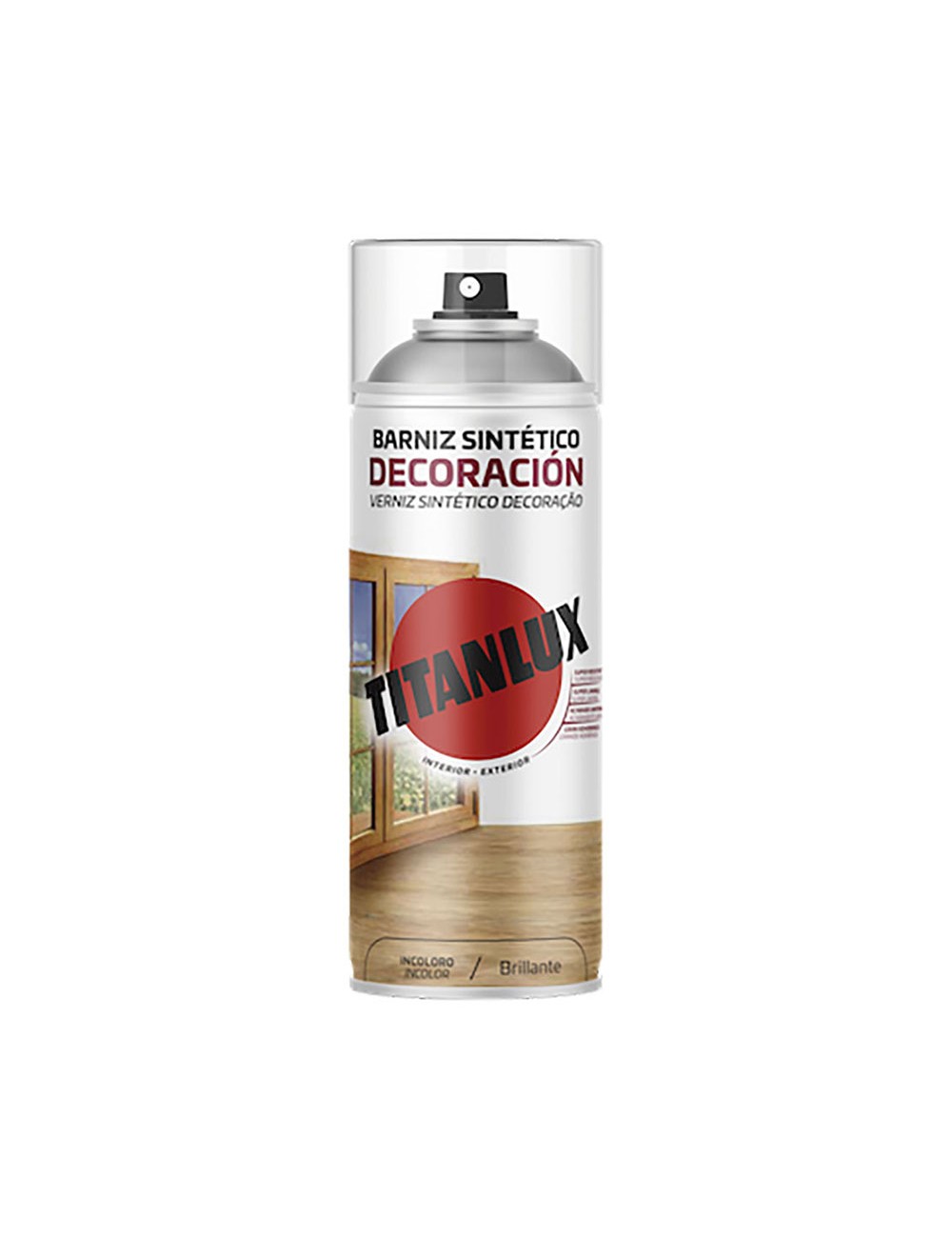 Spray barniz sintético de decoración incoloro brillante 200 ml