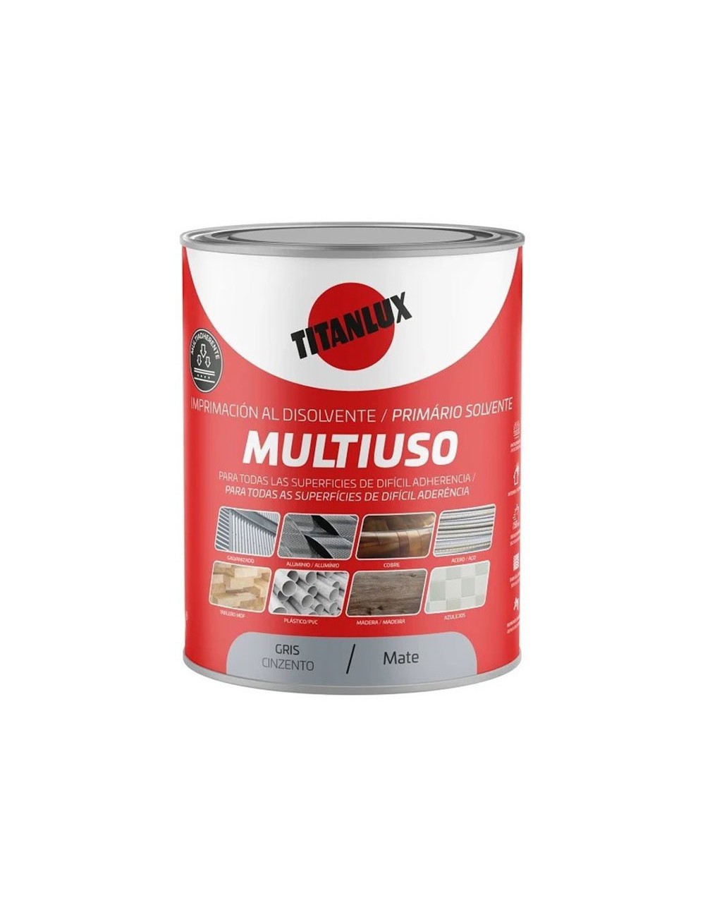 Imprimación multiuso gris mate 750 ml
