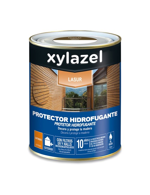 Lasur decorativo al agua nogal satinado 750 ml