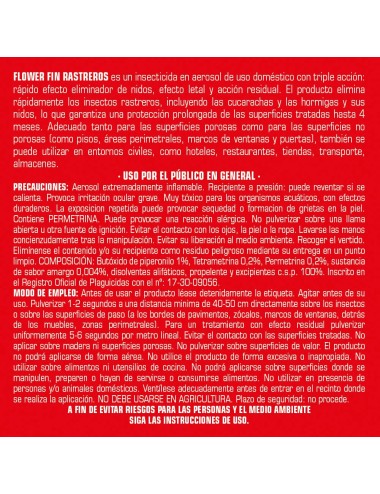Insecticida fin rastreros 500 ml