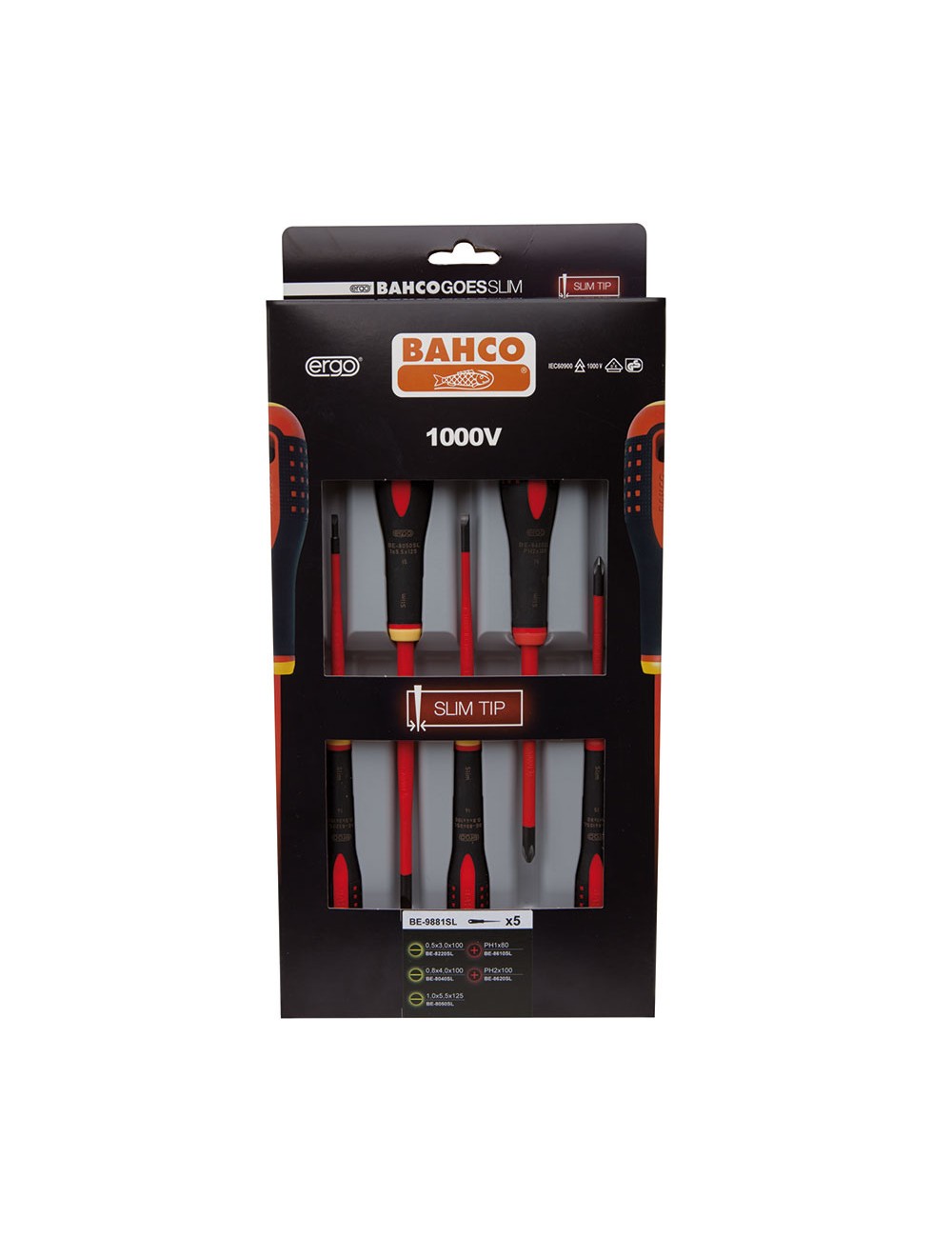 Destornilladores aislados pl/ph, juego de 5 piezas