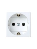 Base enchufe 2p+t schuko serie 27 blanco
