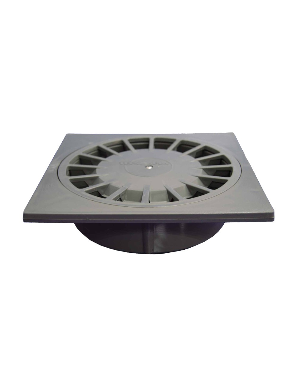 Sumidero pvc sifonico vertical t-88, 150 x 150 x 56,5 mm / ø75 - 50 mm