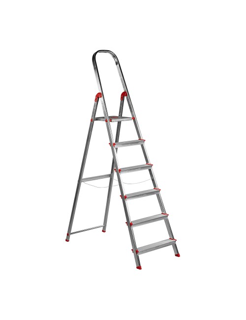 Escalera unica 6 peldaños 122 cm