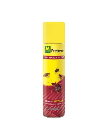 Spray contra chinches y pulgas, 300 ml
