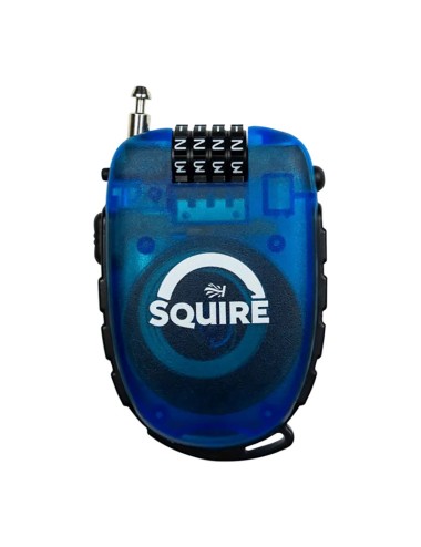 Candado combinacion con cable retráctil 900 mm