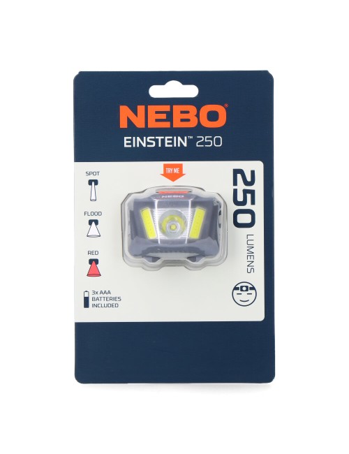 Einstein 250 foco frontal led 250 lm a pilas
