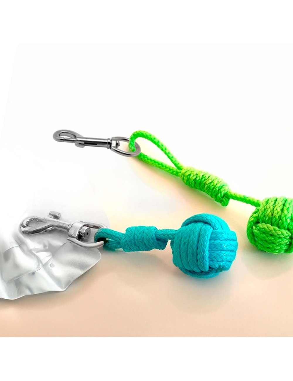 Mosquetón llavero anilla, msq05, acero niquelado, 82 mm, 3/4"