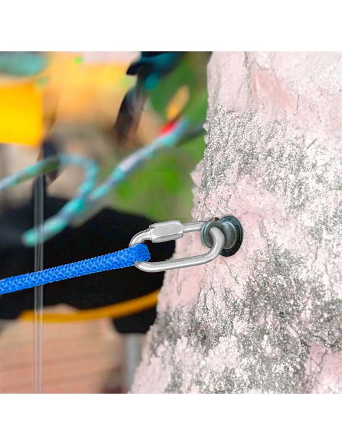 Eslabón rápido esl01, acero galvanizado, 8 mm