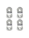 Ángulo refuerzo an24, acero inoxidable, 20 x 20 x 16 mm. 4 unidades
