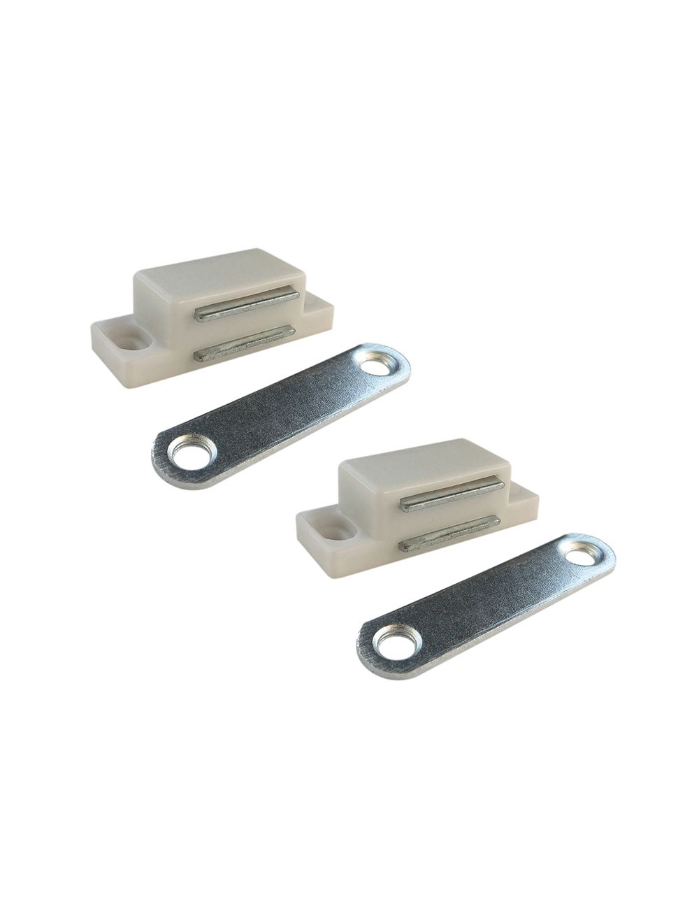 Cierre magnético im02, blanco, 56 x 18 mm, 2 unidades