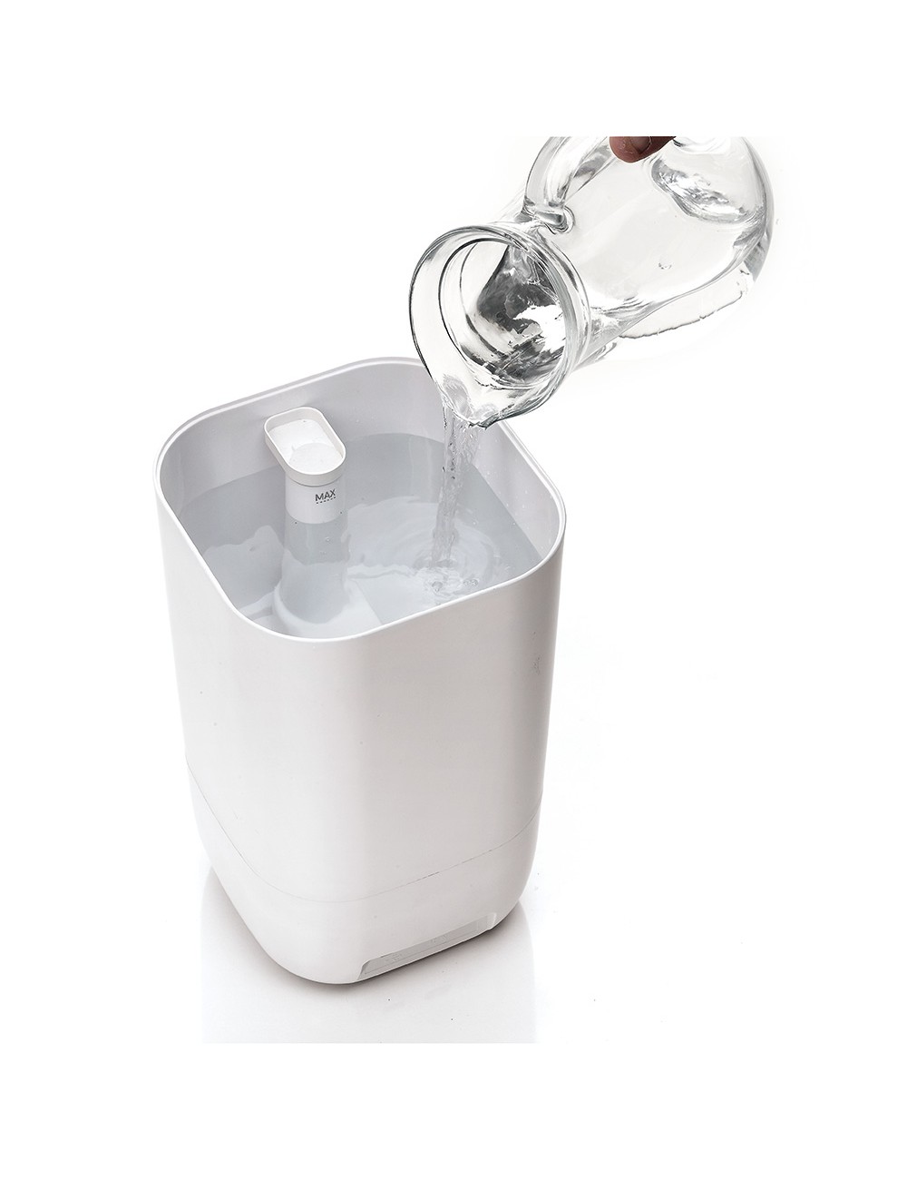 Humidificador a ultrasonidos y difusor de esencias silencioso 23 w