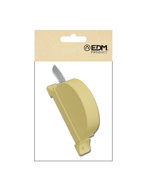 Recogedor exterior abatible pr02 18 mm marfil, 175 x 32 x 120 mm