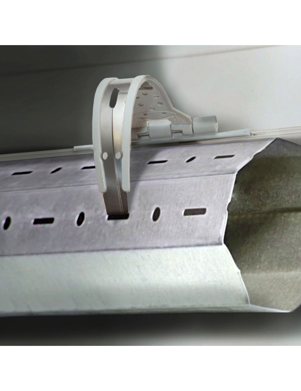 Tirante con fleje pr18 gris, 150 x 105 x 10 mm. 2 unidades