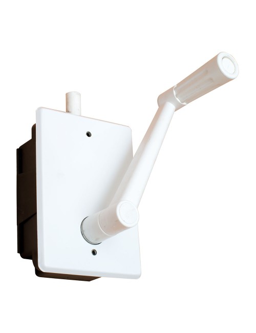 Torno persiana empotrado pr17 20 kg blanco