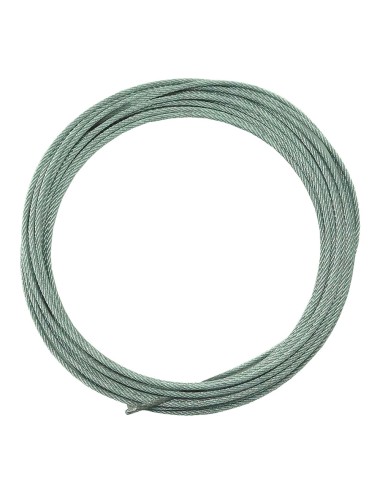 Cable acero para torno persiana galvanizado pr33, 6 m