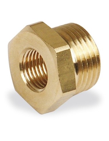 RACOR REDUCCION CORTO 1/4 RE- 3/8 RI Conectores