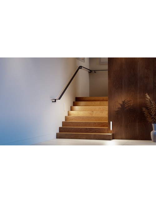 Piloto de noche con sensor de movimiento alargado