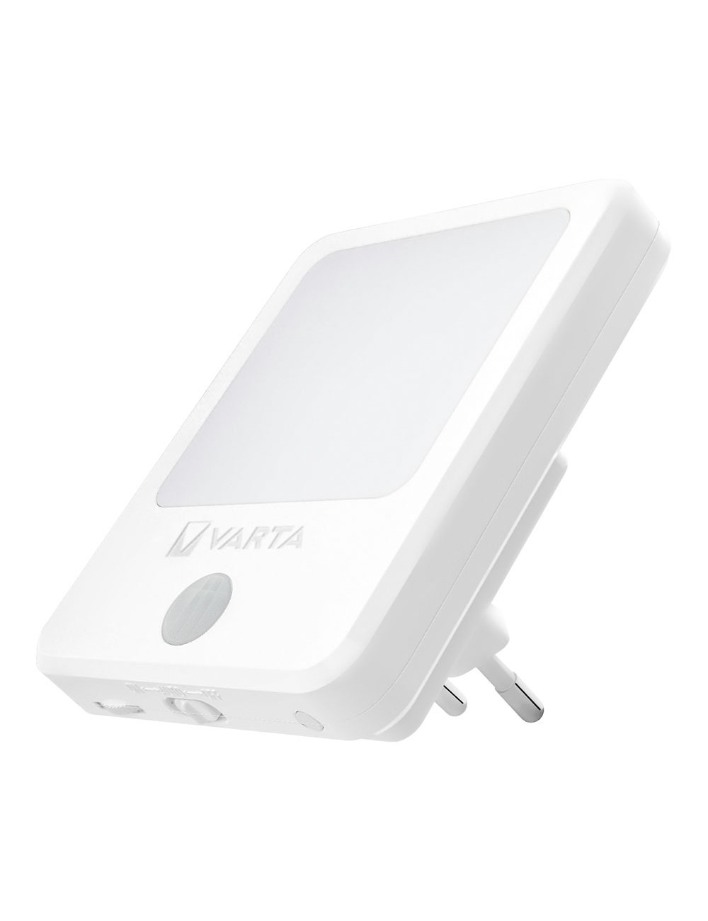 Piloto de noche con sensor de movimiento y enchufe