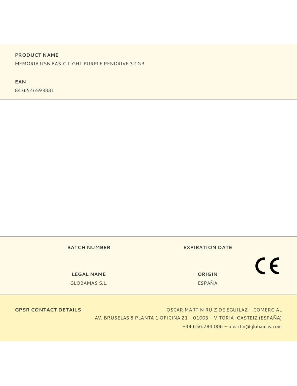 Memoria usb basic light purple pendrive 32 gb