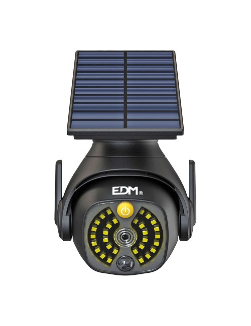 Cámara simulada con aplique solar