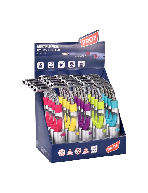 Encendedor electrónico recargable, flexible, colores surtidos