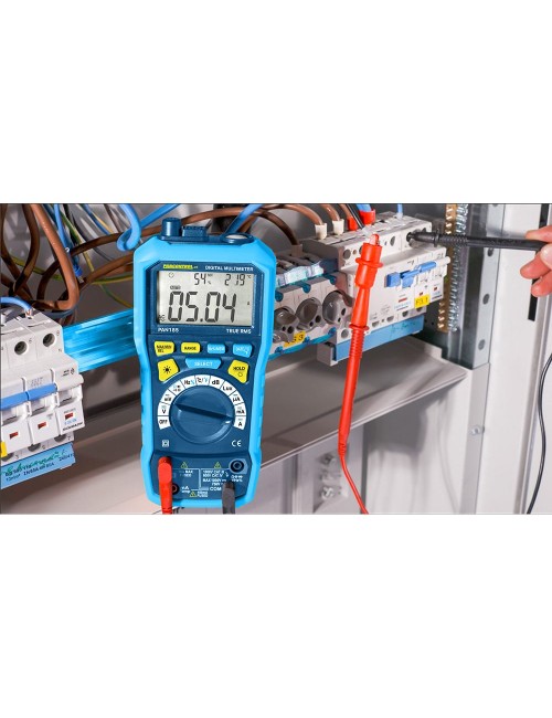 Multímetro digital 5 en 1, cat iii 1000v / 600v. true - rms