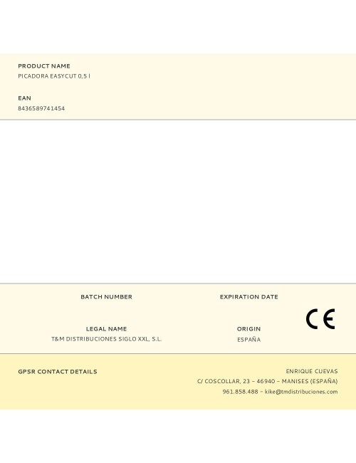 Picadora easycut 0,5 l