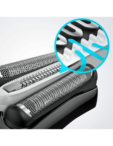 Afeitadora electrica recargable serie 3 proskin azul 600 w