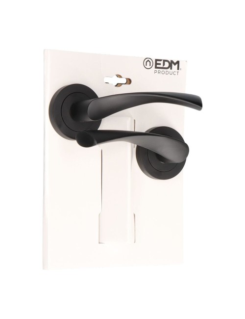 Juego roseta 707 negro ø 65 x 120 mm