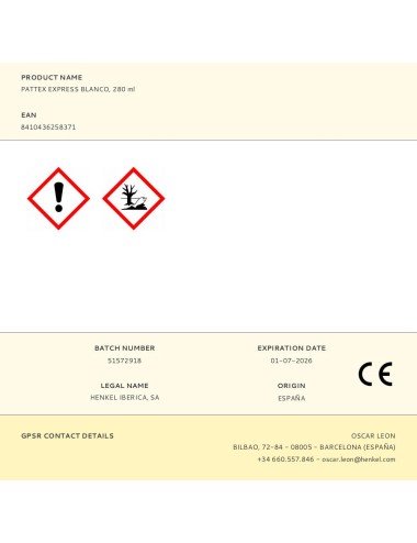 Silicona express baños y cocinas blanco 280 ml