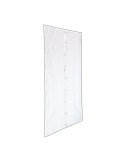 Mosquitera magnetica blanca 120 x 160 cm, 2 piezas 60 x 160 cm