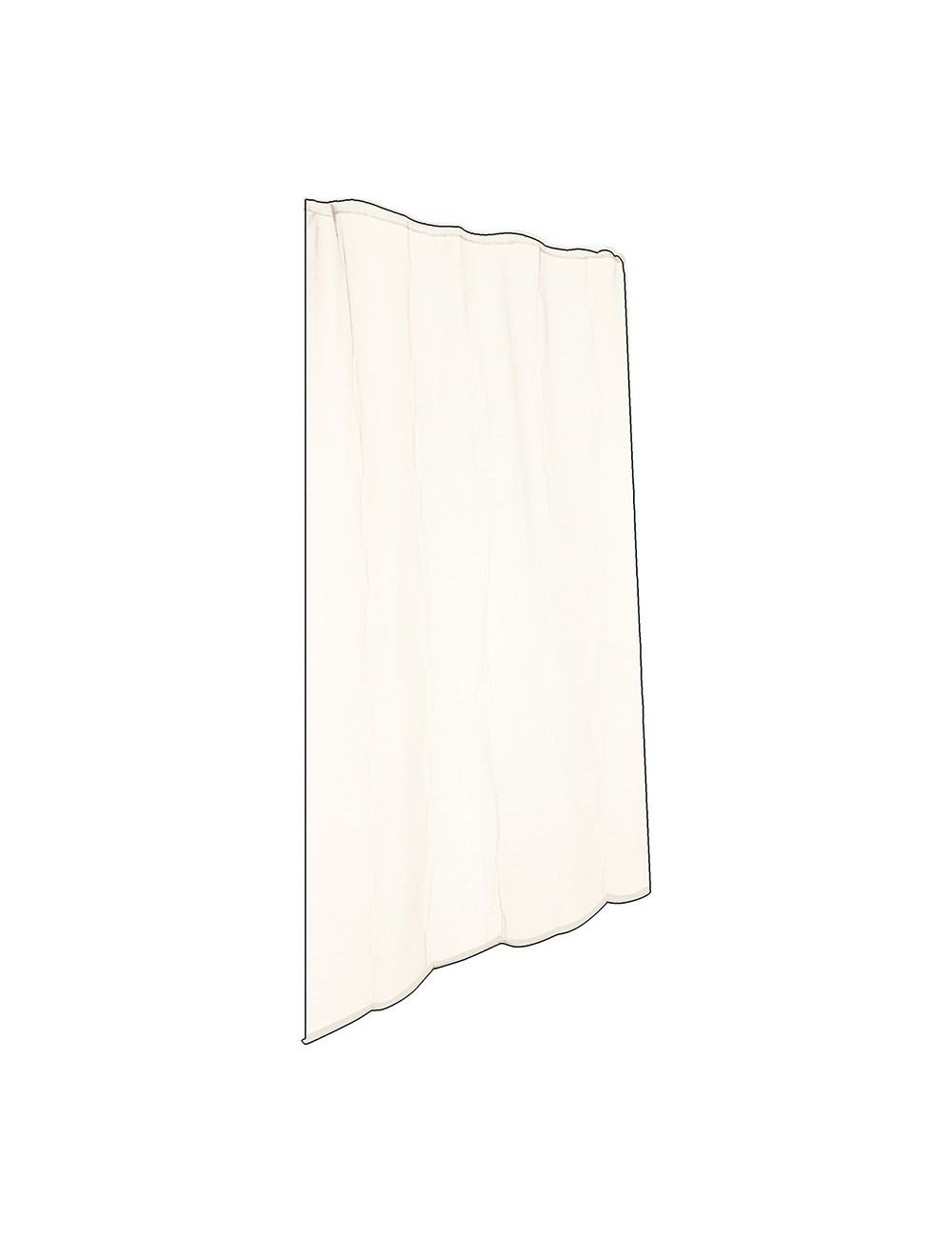Cortina mosquitera blanca 140 x 240 cm
