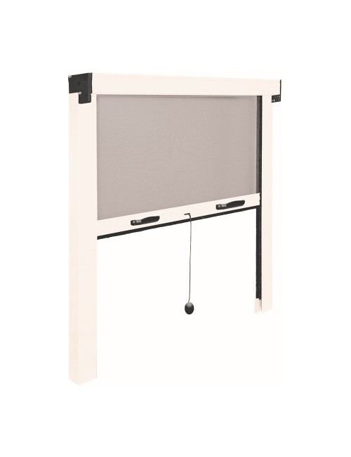 Mosquitera enrollable, blanca, 80 x 140 cm