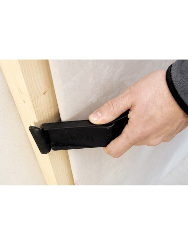 Levantador de planchas con gancho de tracción