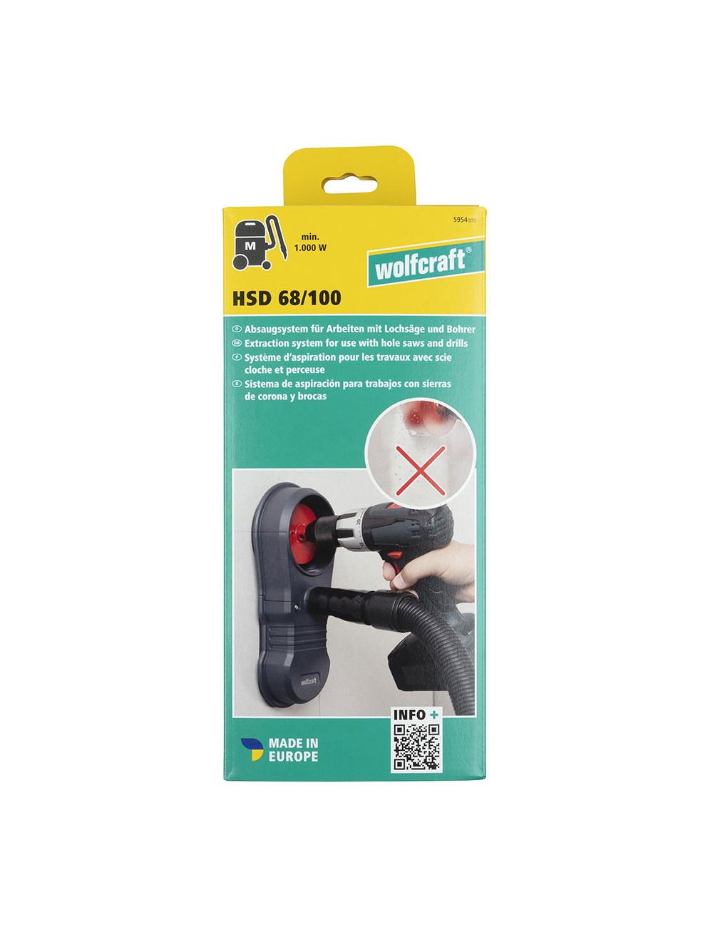 Sistema de aspiración hsd 68/100