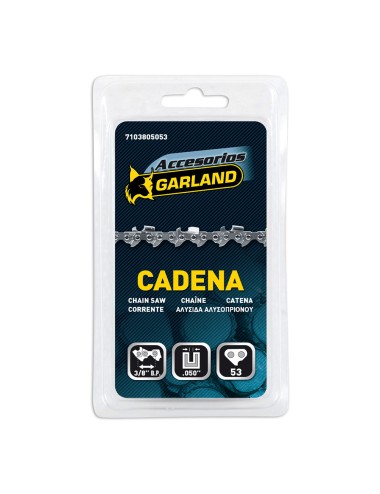 Cadena de motosierra de 53 eslabones, espada 14" / 35 cm