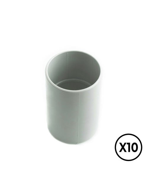 Manguito gris ø16 mm, 10 unidades