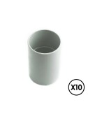 Manguito gris ø 20 mm, 10 unidades