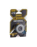 Cinta americana extremium 3, universal, gris 19 mm x 3 m