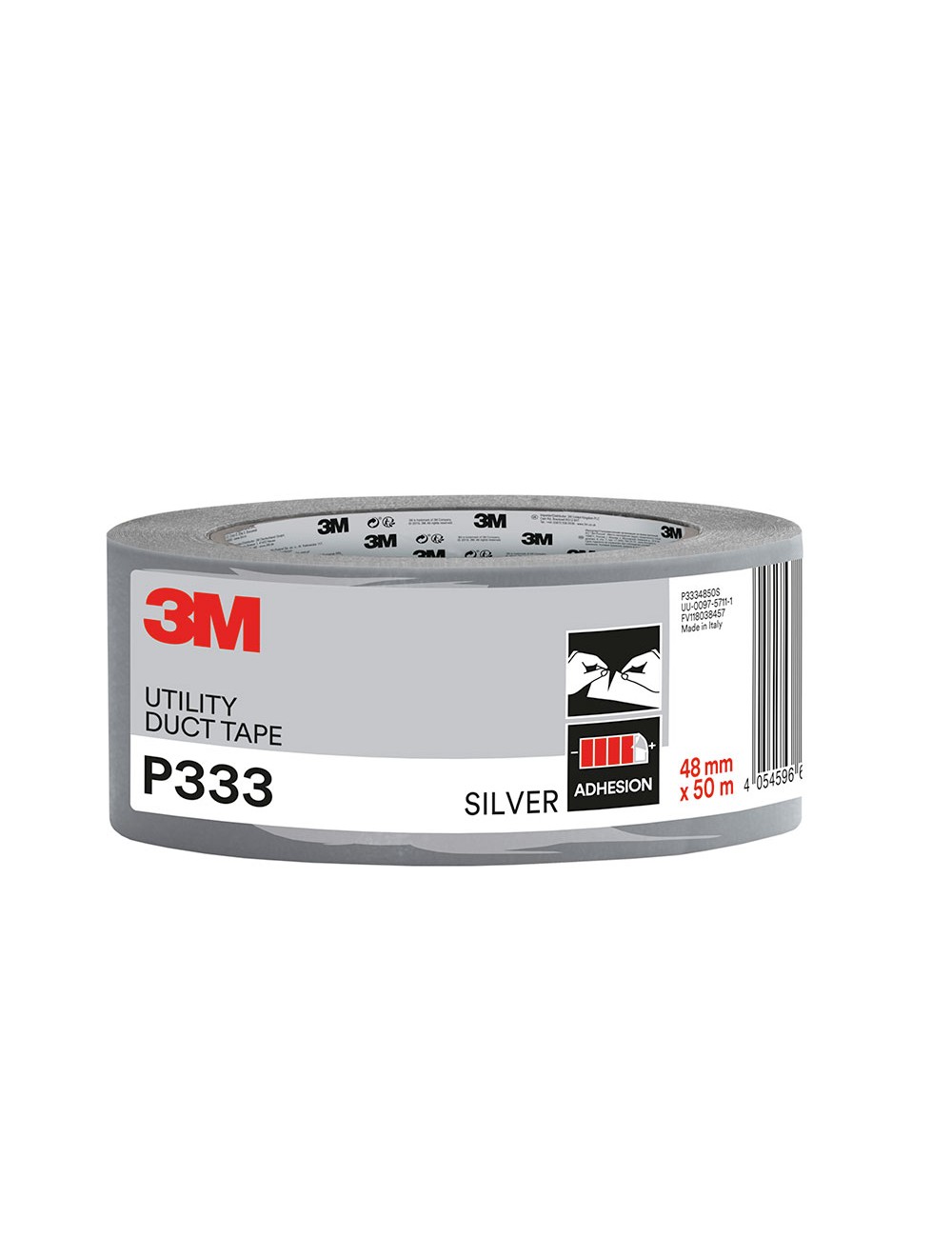 Cinta americana universal pro, plata, 48 mm x 50 m