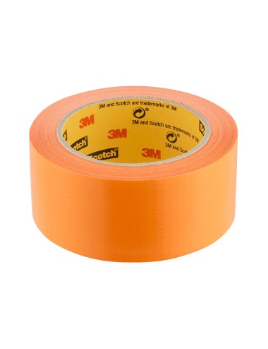 Cinta americana naranja alta visibilidad 3 48 mm x 25 m