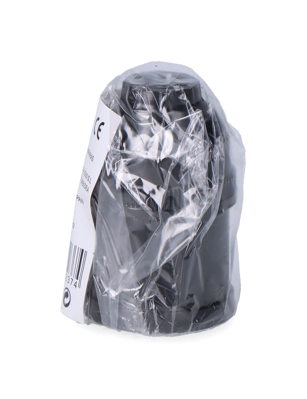 Portalámparas corriente e27 negro (retractilado)