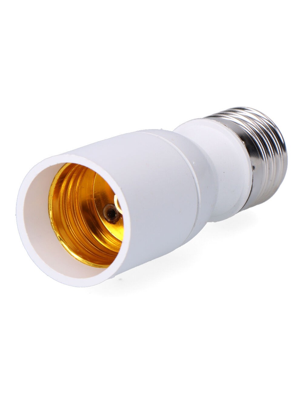 Alargador e27-e27 9 cm, blanco, ø32 x 89 mm (retractilado)