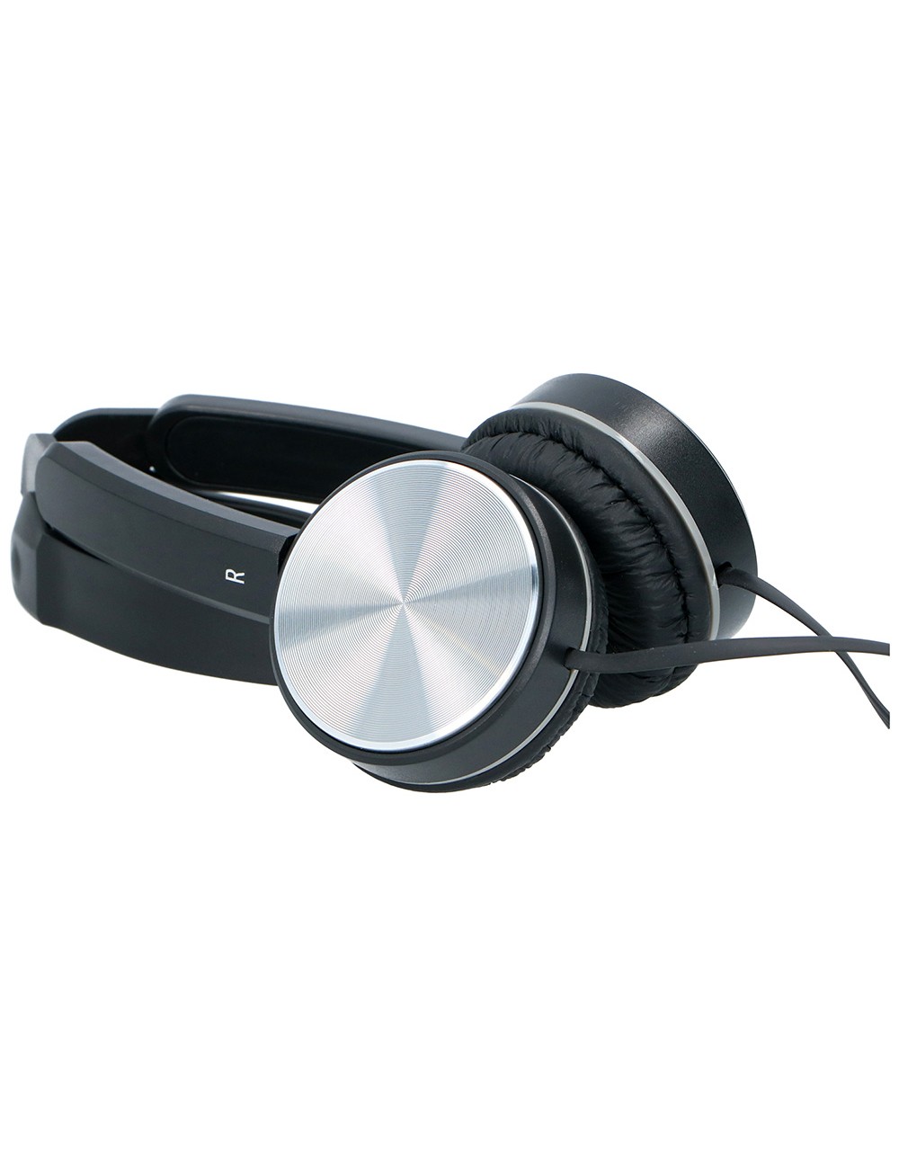 Auriculares plegables, pvc, 1,2 m. colores surtidos