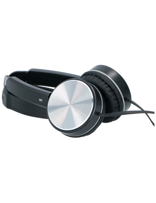 Auriculares plegables, pvc, 1,2 m. colores surtidos