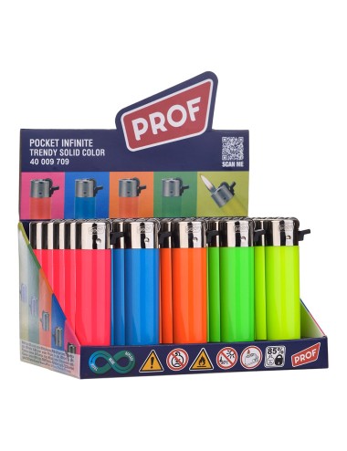 Encendedor de piedra, colores surtidos fluor